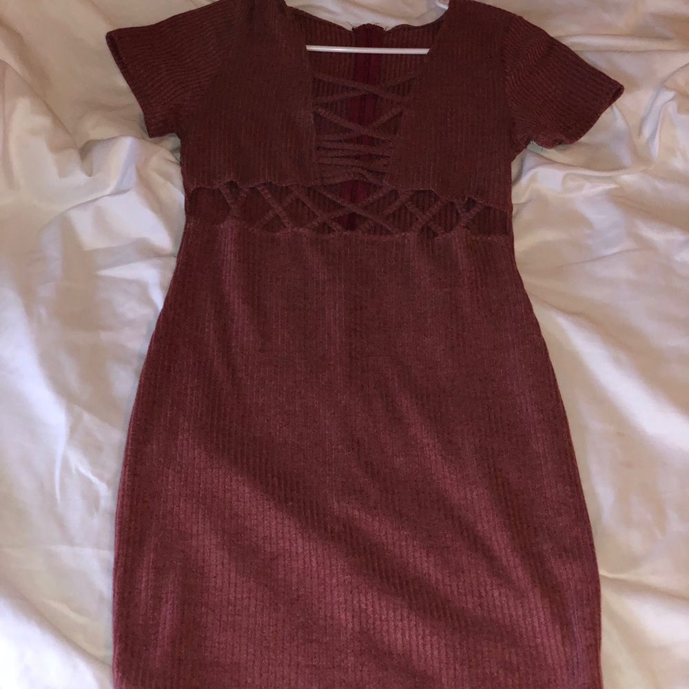 Open Cut Dress